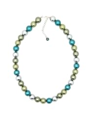 Sterling Silver Shell Pearl Necklace
