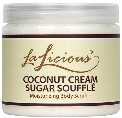 LaLicious Coconut Cream Sugar Souffle Scrub-16 ounces (Pack of 2)