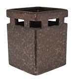 Lamplight 2109629 Speckled Liquid Holder Brown