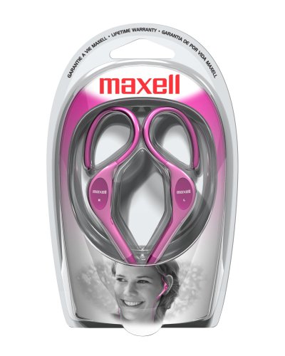 Maxell EH-130P Stereo Line Hooks Pink