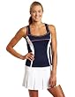Bolle Women's South Pacific Boat Neck Shell Tennis Tank Top