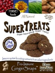 Thrive Foods - SuperTreats Pro-Immune Ginger Snaps