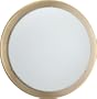 Eglo 82951A Planet 2 Light Wall/Ceiling Light Fixture, Burnished/Frosted Opal