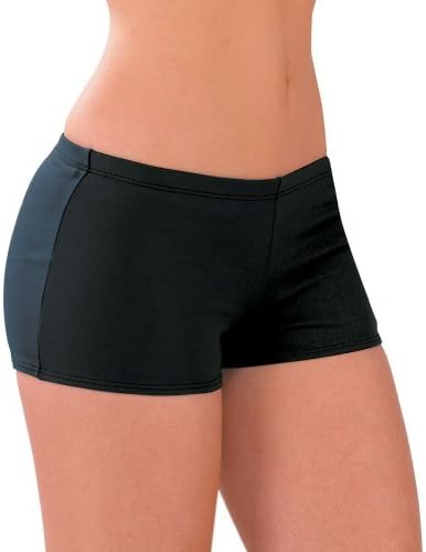 100% Stretch Nylon Low-Rise Boy Cut Cheerleading Brief Trunks