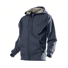 Benchmark Flame Resistant Hooded Sweatshirt, Modacrylic Cotton Blend Fleece, HRC 2