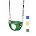 Gorilla Playsets Half Bucket Toddler Swing Color: Green
