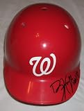 Bryce Harper Autographed Washington Nationals Logo Batting Helmet W/PROOF, Picture of Bryce Signing For Us