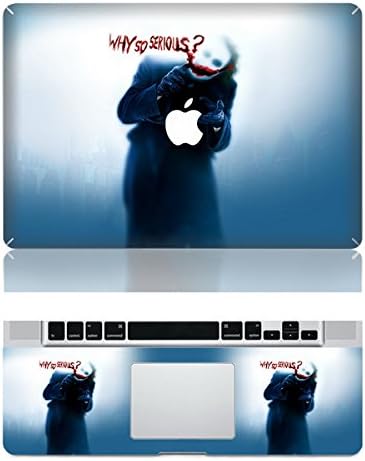 Vati Leaves Removable Why So Serious Protective Full Cover Vinyl Art Skin Decal Sticker Cover for Apple MacBook Air 11.6" inch (A1370/A1465)