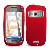 Nokia Astound C7 (T-Mobile) Gel Skin Case - Red