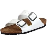 Birkenstock Arizona Birko-Flor, Style-No. 252753, Unisex Clogs, Ice Pearl Mondstein, EU 41, slim width