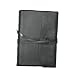 Ledertagebuch, Notizbuch Amalfi, schwarz, 12x17 cm, handmade in Italy
