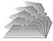 Sheffield 5 Piece Standard Utility Blades