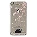 iPhone 6S Case, SwiftBox Cute Cartoon Case for iPhone 6 4.7 inch + 0.3mm Tempered Glass Screen Protector + Owl Phone Strap (Cherry Blossom and Black Cat)