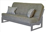 Simmons Futons Chair Mattress with Tufted Designer Cover in Genovesi ZSSC34