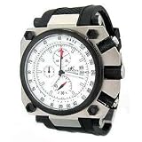 Adee Kaye Men's Oversized Chronograph Watch 4006-M Whit