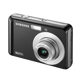 Samsung ES15 Digital Camera - Black (10MP, 3x Optical Zoom) 2.5 inch LCD