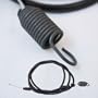 Original Sears Craftsman Husqvarna Part # 180612 CABLE.MZR.RW