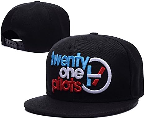 DINGZHAN Twenty One Pilots Logo Adjustable Snapback Caps Embroidery Hats