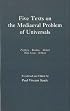 Five Texts on the Mediaeval Problem of Universals: Porphyry, Boethius, Abelard, Duns Scotus, Ockham