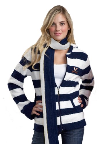 NCAA University of Virginia Kashwere U Rugby Striped Hoodie