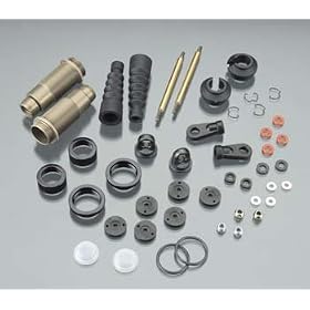 89048 Threaded Shocks Front RC8 from Associated Electric Car Kits