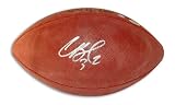 Autographed Cedric Benson NFL Football