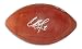Autographed Cedric Benson NFL Football