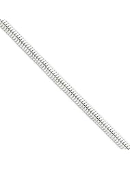 .925 Sterling Silver 4.00mm Round Snake Chain