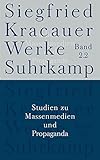 Image de Werke in neun Bänden: Band 2.2: Studien zu Massenmedien und Propaganda