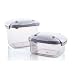 Zevro ZVS201 Indispensable VacuumSaver 2-Piece Canister Set