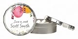 Baby Keepsake: Festive Streamers And Ballons Personalized Click-Clack Fun Mint Tins - (Set of 24)