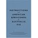 Instructions for American Servicemen in Australia, 1942 (Instructions for Servicemen)