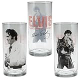 ELVIS PRESLEY 12 OZ JUICE GLASSES