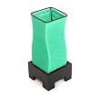 EXP Handmade Woven Web Table / Desk Lamp Bright Green