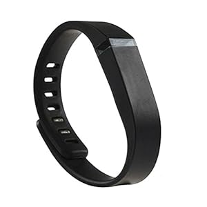 NIUTOP® Fitbit Flex Wristband Wrist Band Bracelet with Clasp Replacement Accessory for Fitbit Flex Activity and Sleep Tracker (black, Large)