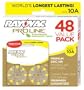 Rayovac Proline Advanced Size 10 Hearing Aid Batteries (48 Pack)
