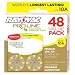 Rayovac Proline Advanced Size 10 Hearing Aid Batteries (48 Pack)