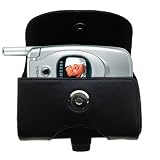 Horizontal Leather Case with Belt Clip/Loop for the Samsung SGH-E600