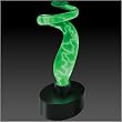 LumiSource MH-SE3G-GG Sculptured Electra Lamp - Green