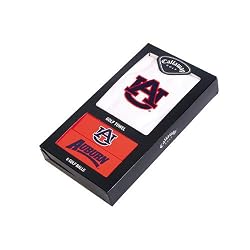 Auburn Tigers NCAA Team Logo'd Golf Balls (6) and Embroidered Trifold Golf Towel by Callaway Golf