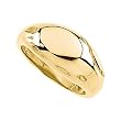 14K Yellow Gold Dome Ring - 10.00mm