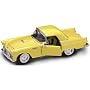 Yat Ming Scale 1:18 - 1955 ford Thunderbird with Removable Hard Top, Yellow