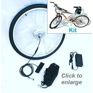 Hill Topper "Electric Bicycle Kit", "SLA battery", "Clean Republic"