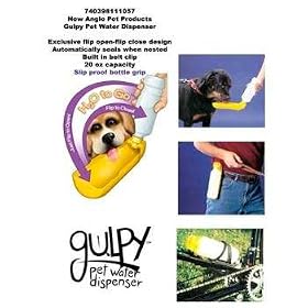 gulpy pet, dog bowl