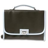 Addison Organizer Espresso/Sky Large