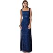 Formal Evening Gown. Beaded dress for prom,Party Dress by Sean Collection (1214) Purple