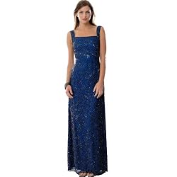 Formal Evening Gown. Beaded dress for prom,Party Dress by Sean Collection (1214) Purple