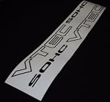 VTEC SOHC Vinyl Decal Sticker Import Tuner GLOSS BLACK