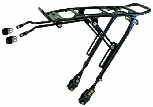 M-Wave Alloy One-4-All Bicycle Carrier Rack (Black) On Sale