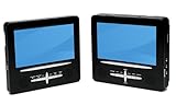 Denver MTW-745 TWIN tragbarer DVD-Player mit 2 18c